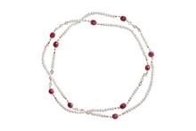Load image into Gallery viewer, Baby VJJ Ruby Necklace