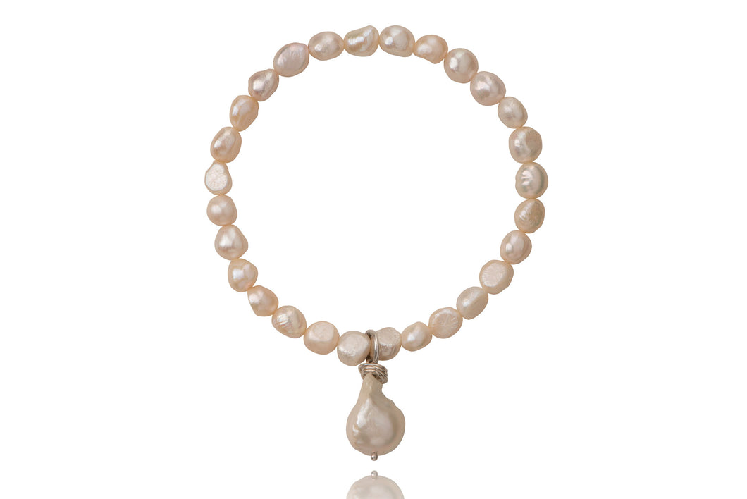 Stretch Pearl Anklet